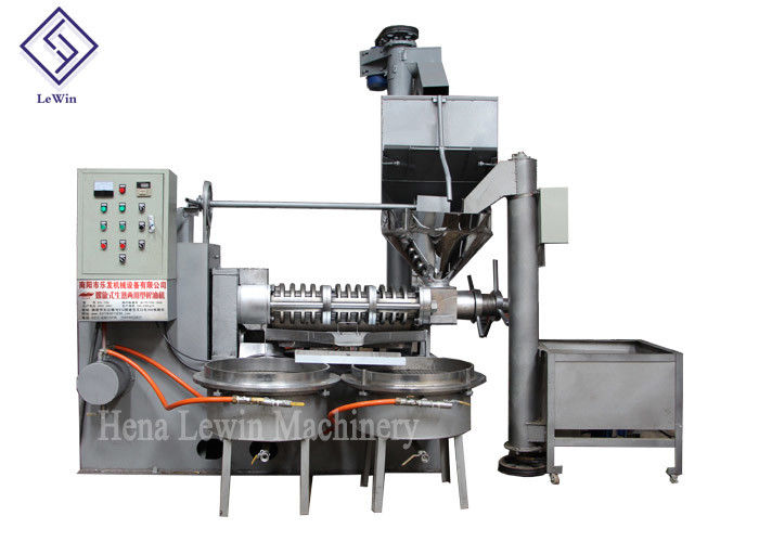 Simple Operation Screw Oil Press Machine 400 * 750kg/H Capacity 37kw Power